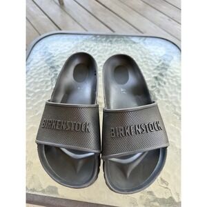 Birkenstock Barbados EVA Black Slides Flip Flops Unisex Sz.38 W 7-7.5 or M 5.5-6